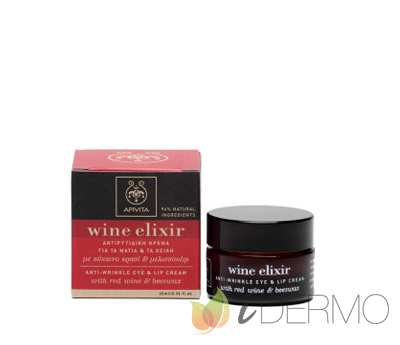 WINE ELIXIR CONTORNO ANTIARRUGAS DE OJOS & LABIOS CON VINO TINTO & CERA DE ABEJA