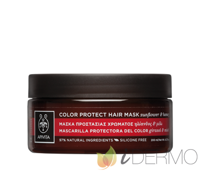 MASCARILLA PROTECTORA DEL COLOR CON GIRASOL Y MIEL