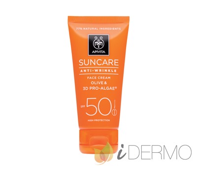 CREMA SOLAR FACIAL ANTIARRUGAS SPF50