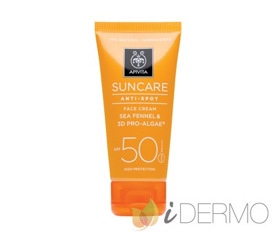 CREMA SOLAR FACIAL ANTIMANCHAS SPF50 CREMA SOLAR FACIAL ANTIMANCHAS SPF50