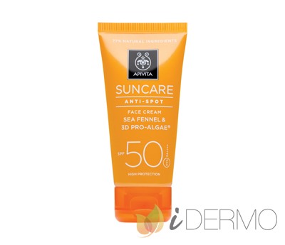 CREMA SOLAR FACIAL ANTIMANCHAS SPF50