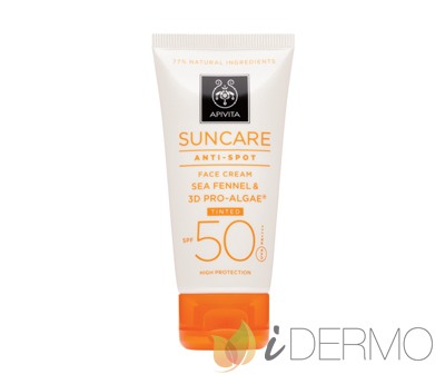 CREMA SOLAR FACIAL ANTIMANCHAS COLOR SPF50