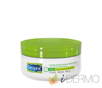 CETAPHIL CREMA FACIAL HUMECTANTE DE NOCHE CON ÁCIDO HIALURÓNICO