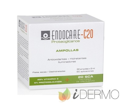 ENDOCARE C 20 PROTEOGLICANOS AMPOLLAS ENDOCARE C 20 PROTEOGLICANOS AMPOLLAS