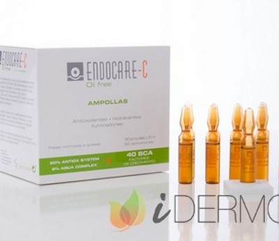 ENDOCARE - C OIL FREE AMPOLLETAS