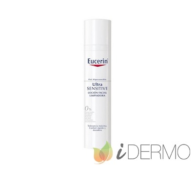 EUCERIN ULTRASENSITIVE loción limpiadora, 100 ml