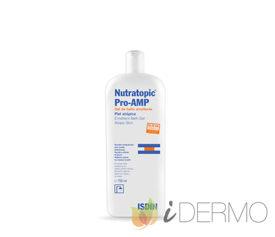 NUTRATOPIC PRO-AMP GEL DE BAÑO EMOLIENTE 750 ML