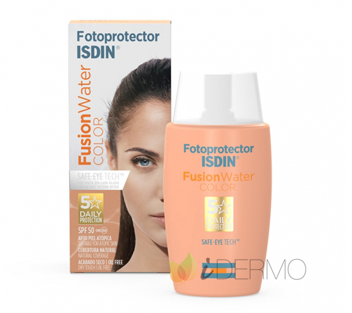 FOTOPROTECTOR ISDIN FUSION WATER COLOR 5 STAR DAILY PROTECTION FOTOPROTECTOR ISDIN FUSION WATER COLOR 5 STAR DAILY PROTECTION