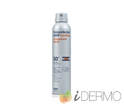 ISDIN PEDIATRICS TRANSPARENT SPRAY SPF50+ ISDIN PEDIATRICS TRANSPARENT SPRAY SPF50+