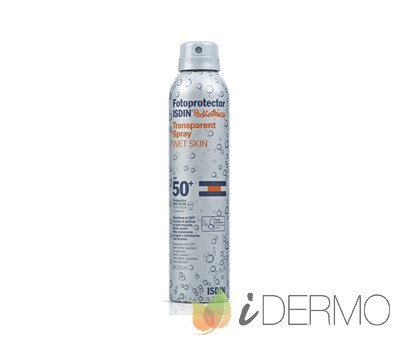 ISDIN PEDIATRICS TRANSPARENT SPRAY WETSKIN SPF50+ ISDIN PEDIATRICS TRANSPARENT SPRAY WETSKIN SPF50+