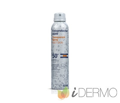 FOTOPROTECTOR ISDIN TRANSPARENT SPRAY WET SKIN FOTOPROTECTOR ISDIN TRANSPARENT SPRAY WET SKIN