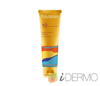 PROTECCIÓN BAJA: PIELES YA BRONCEADAS GEL NACARADO AL MONOÏ SPF 10 PROTECCIÓN BAJA: PIELES YA BRONCEADAS GEL NACARADO AL MONOÏ SPF 10