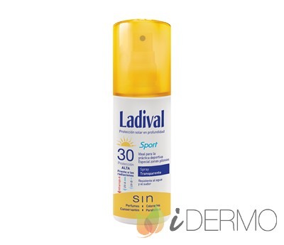 LADIVAL SPORT SPRAY TRANSPARENTE FPS30 LADIVAL SPORT SPRAY TRANSPARENTE FPS30