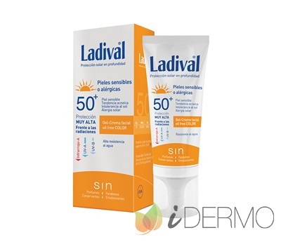 LADIVAL PIELES SENSIBLES FPS50+ CON COLOR LADIVAL PIELES SENSIBLES FPS50+ CON COLOR
