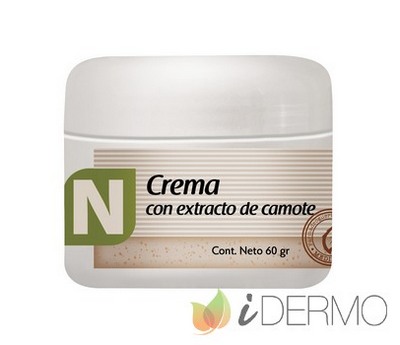 CREMA CON EXTRACTO DE CAMOTE