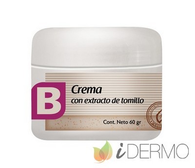 CREMA CON EXTRACTO DE TOMILLO