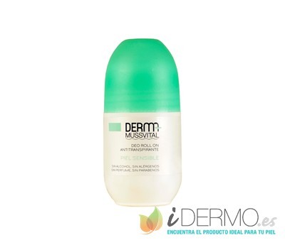 MUSSVITAL DERMA DEO ROLL ON PIEL SENSIBLE MUSSVITAL DERMA DEO ROLL ON PIEL SENSIBLE