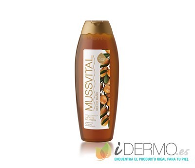 MUSSVITAL GEL DE BAÑO CON VITAMINA F Y ACEITE DE ARGAN MUSSVITAL GEL DE BAÑO CON VITAMINA F Y ACEITE DE ARGAN