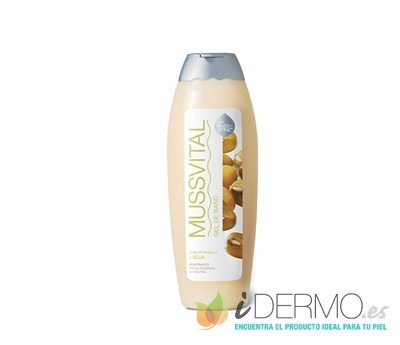 MUSSVITAL GEL DE BAÑO CON VITAMINA E Y SOJA MUSSVITAL GEL DE BAÑO CON VITAMINA E Y SOJA