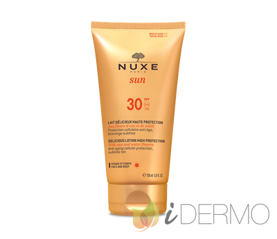 LOCIÓN DELICIOSA ALTA PROTECCIÓN PARA ROSTRO Y CUERPO SPF 30 LOCIÓN DELICIOSA ALTA PROTECCIÓN PARA ROSTRO Y CUERPO SPF 30