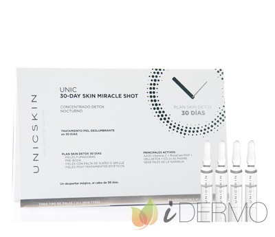 UNIC30-DAY SKIN MIRACLE SHOT CONCENTRADO DETOX NOCTURNO