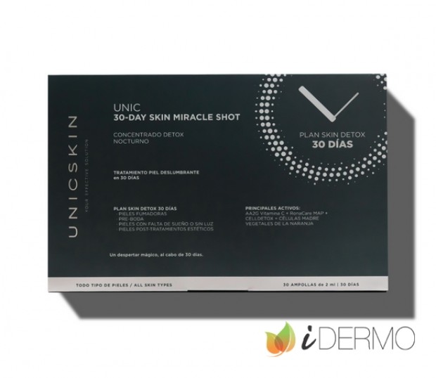 UNIC30-DAY SKIN MIRACLE SHOT CONCENTRADO DETOX NOCTURNO