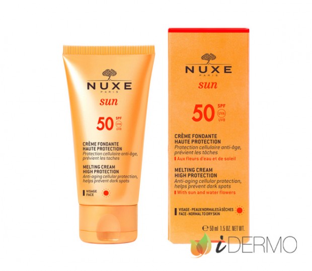 NUXE SUN - CREMA FUNDENTE PARA EL ROSTRO ALTA PROTECCIÓN SPF 50