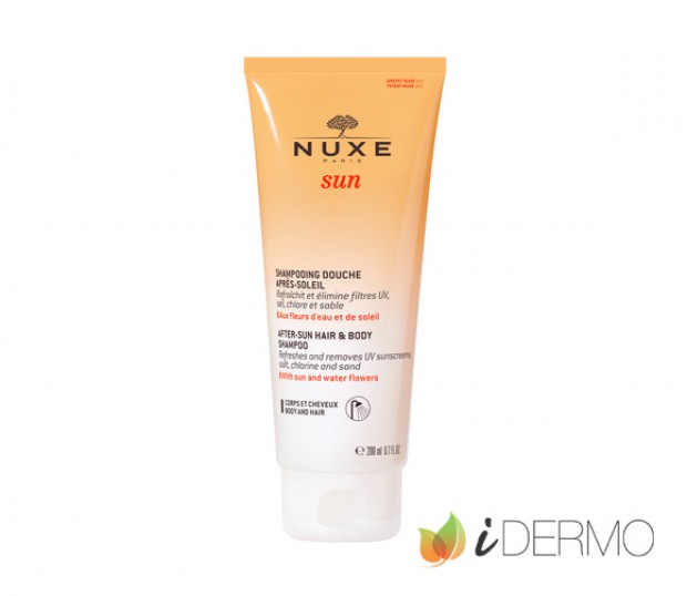 NUXE SUN - CHAMPÚ DE DUCHA AFTER SUN PARA CUERPO Y CABELLO