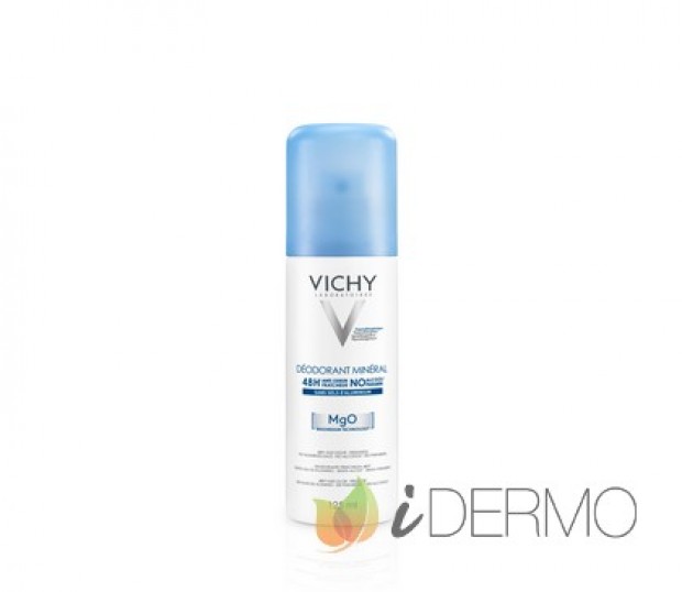 DESODORANTE AEROSOL MINERAL SIN SALES DE ALUMINIO 48H