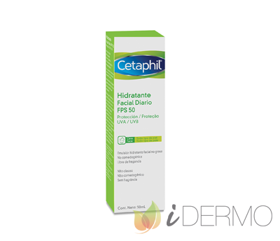 CETAPHIL HUMECTANTE FACIAL DIARIA FPS50 50 ML