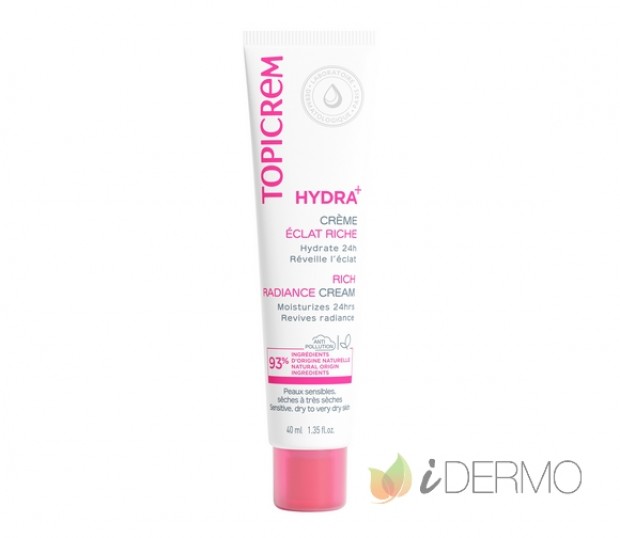 HYDRA+ CREMA HIDRATANTE ILUMINADORA RICA