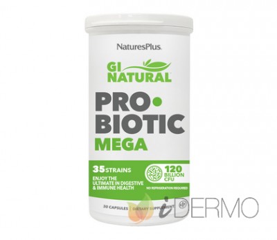 GI NATURAL PROBIOTIC MEGA 30 CAPS.