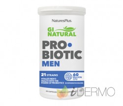 GI NATURAL PROBIOTIC MEN 30 CAPS.