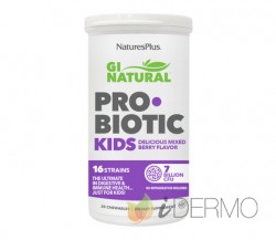 GI NATURAL PROBIOTIC KIDS 30 COMP. MASTIC.