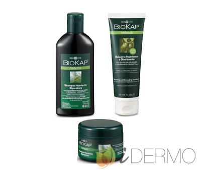 KIT CAPILAR NUTRIENTE REPARADOR PARA CABELLO MALTRATADO CON PUNTAS ABIERTAS O DECOLORADO