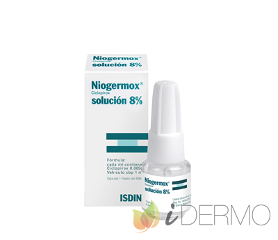 NIOGERMOX SOLUCIÓN 8% 6.6 ML