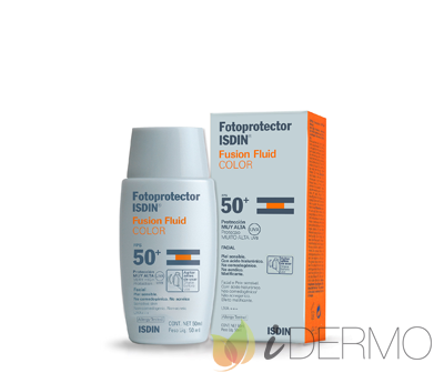 FOTOPROTECTOR ISDIN FUSION FLUID 50+ COLOR 50 ML
