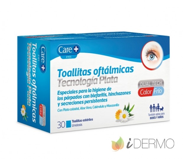 TOALLITAS OFTÁLMICAS TECNOLOGÍA PLATA