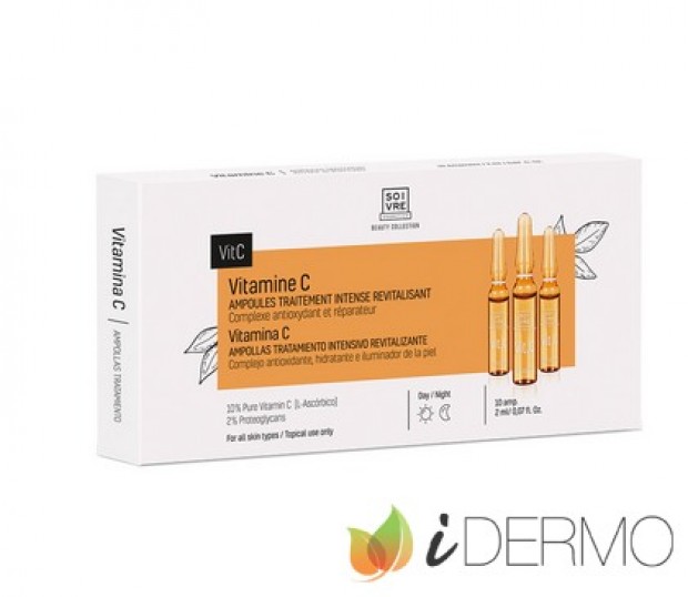 AMPOLLAS VITAMINA C.
 TRATAMIENTO INTENSIVO REVITALIZANTE