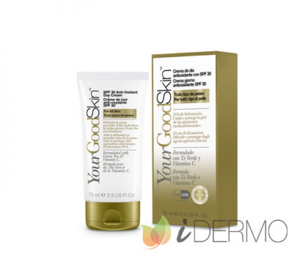 CREMA DE DÍA ANTIOXIDANTE CON SPF30