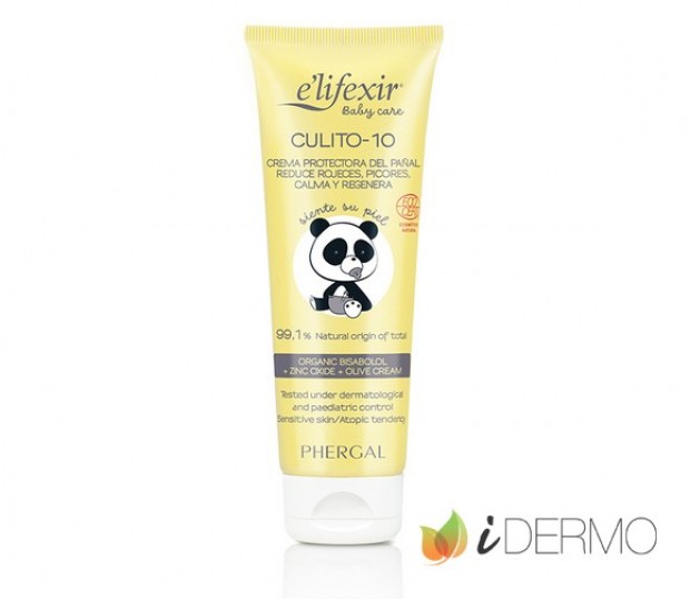 CULITO 10 CREMA PROTECTORA PAÑAL BEBÉ DE E'LIFEXIR® BABY CARE