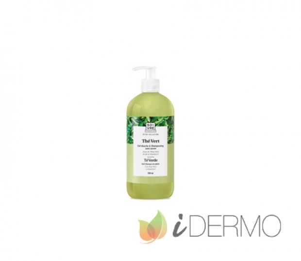 GEL CHAMPÚ SIN JABÓN TÉ VERDE