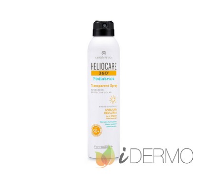 HELIOCARE 360º PEDIATRICS TRANSPARENT SPRAY SPF 50+