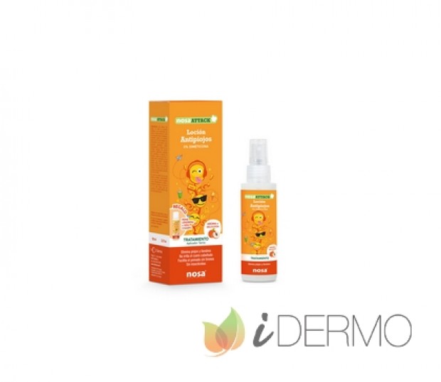 LOCIÓN ANTIPIOJOS 5% DIMETICONA AROMA MELOCOTÓN
