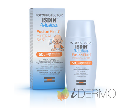 FOTOPROTECTOR ISDIN PEDIATRICS FUSION FLUID MINERAL BABY SPF 50