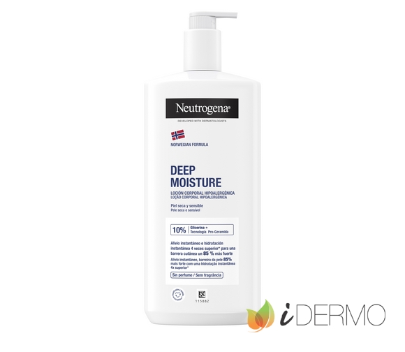 NEUTROGENA LOCION CORPORAL HIDRATACIÓN PROFUNDA HIPOALERGÉNICA*