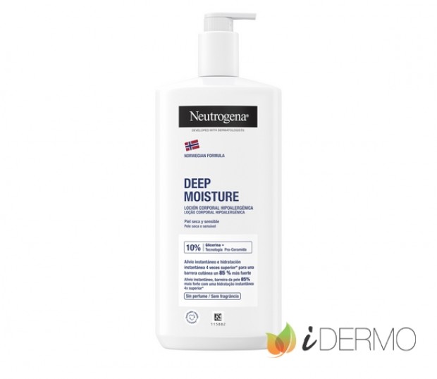 NEUTROGENA LOCION CORPORAL HIDRATACIÓN PROFUNDA HIPOALERGÉNICA*
