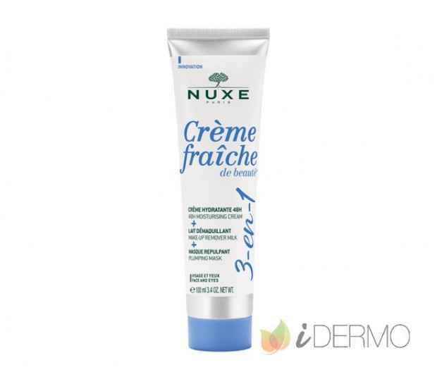 CREME FRAICHE 3 EN 1 HIDRATANTE DESMAQUILLANTE MASCARILLA 100ML