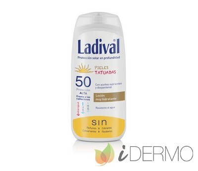 LADIVAL PIELES TATUADAS FPS50