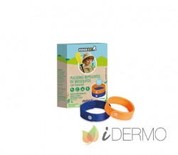 PULSERAS REPELENTES DE MOSQUITOS AZUL | NARANJA